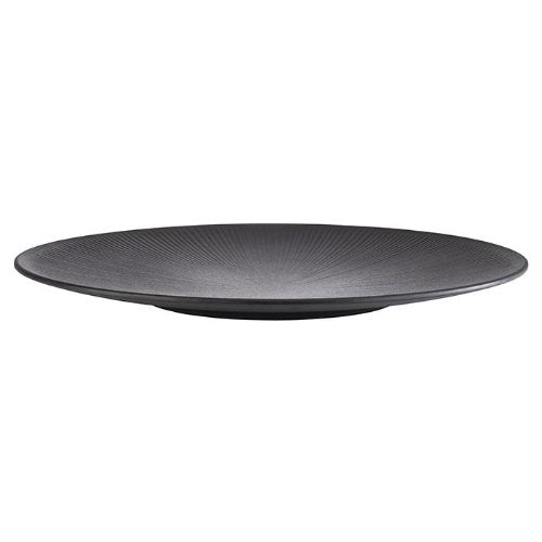 APS Teller -NERO- Ø 42 cm aus Melamin für Gastronomie