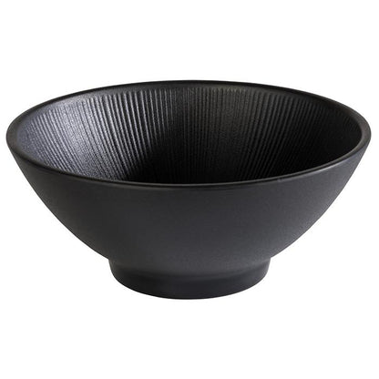 APS Schale -NERO- aus Melamin, ideal für Gastronomie, Ø 19 cm