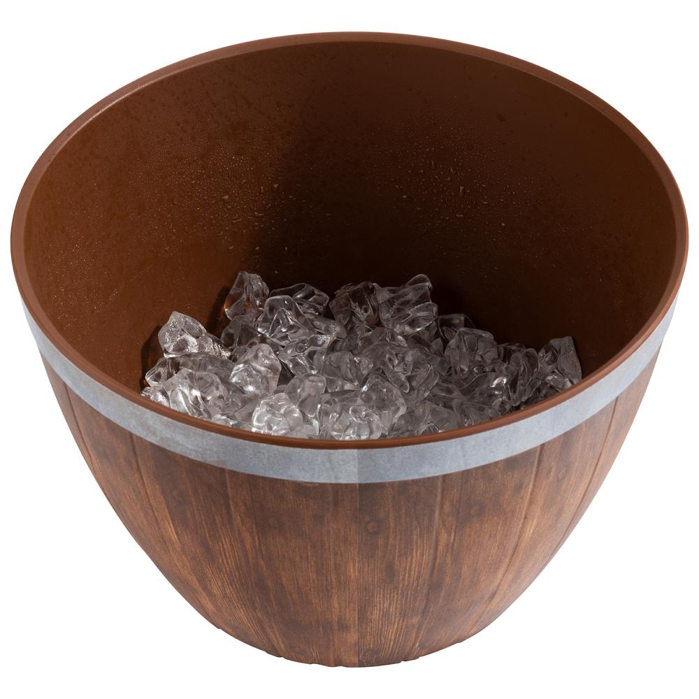 APS Schale aus Melamin, Ø 25 cm, geeignet für Buffet und Gastronomie.