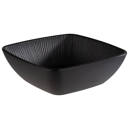 APS Schale -NERO- aus Melamin, 16,5 x 16,5 cm, für gastronomische Präsentationen