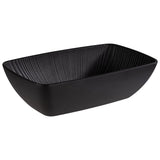 APS GN 1/4 Schale -NERO- , 26,5 x 16,2 cm, H: 7,5 cm , Melamin, schwarz