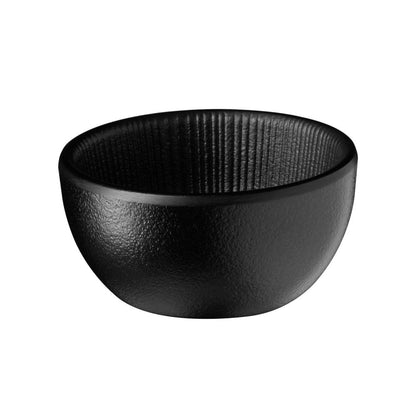 APS Schale -NERO- aus Melamin, ideal für Gastronomie und Catering.