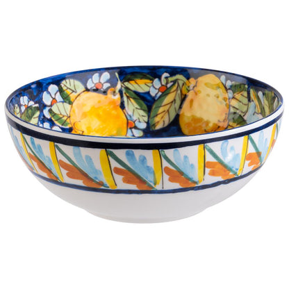 APS Schale -MEDITERRANEAN- aus Melamin für Salate und Beilagen, Ø 20,5 cm