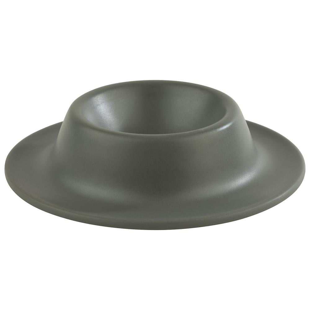 APS Eierbecher EGGY, 4er Set aus Melamin, grau, ideal für Gastronomie