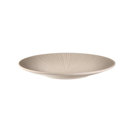 APS Teller -NERO- aus Melamin, Ø 26 cm, ideal für Gastronomie.