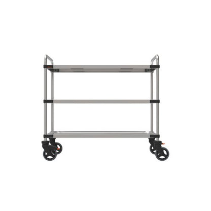 Rieber Servierwagen 1060L mit 3 Borden für den gastronomischen Einsatz