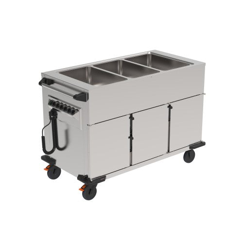 Rieber STW 3-Wannen Speisentransportwagen für Gastronomie und Catering