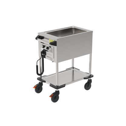 Rieber ZUB 1-Wanne - Edelstahl Warmhaltewagen für Gastronomie