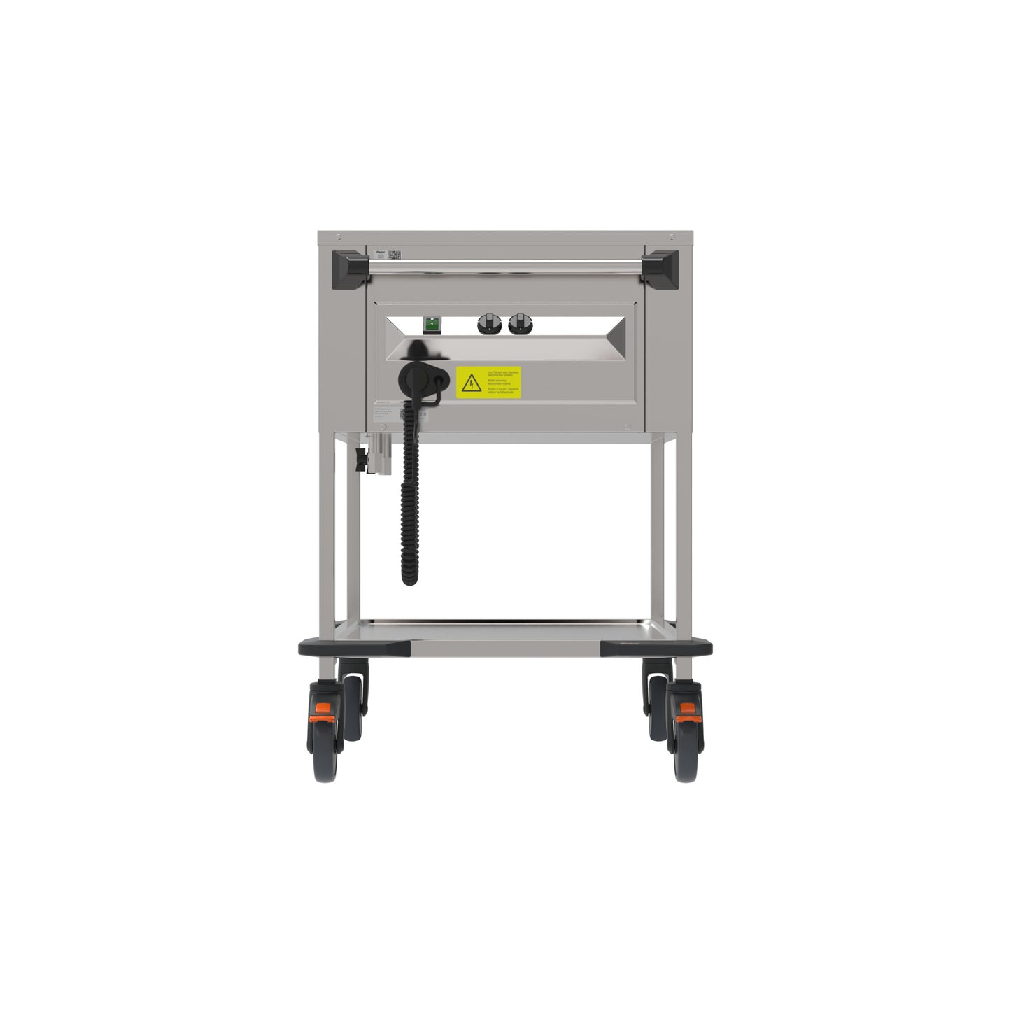 Rieber ZUB 2-Wannen Warmhaltewagen für effiziente Speisenverteilung