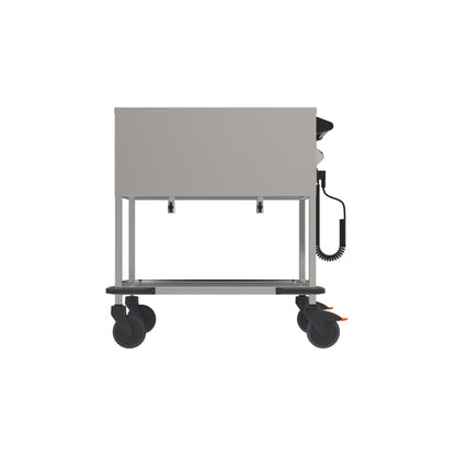 Rieber ZUB 2-Wannen Warmhaltewagen für effiziente Speisenverteilung