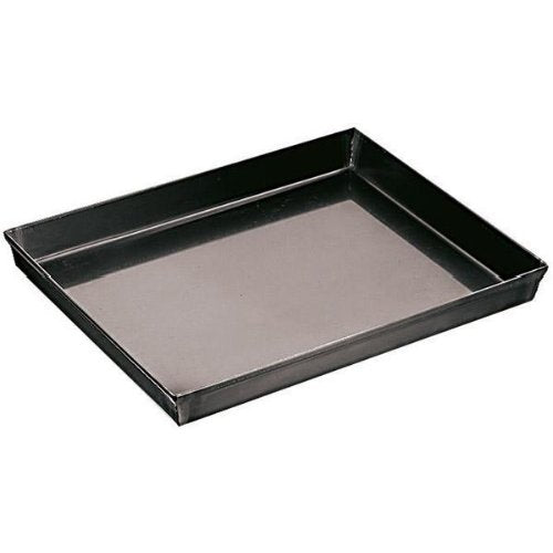 APS Pizzablech 60 x 40 cm aus Blaublech für professionelle Küchen