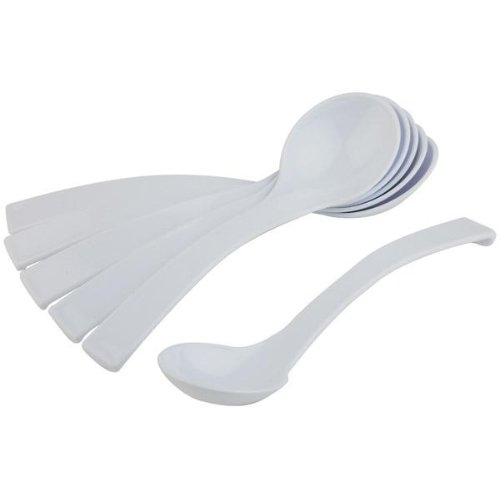 APS Feinkostlöffel 6er Set aus SAN für Gastronomie und Catering