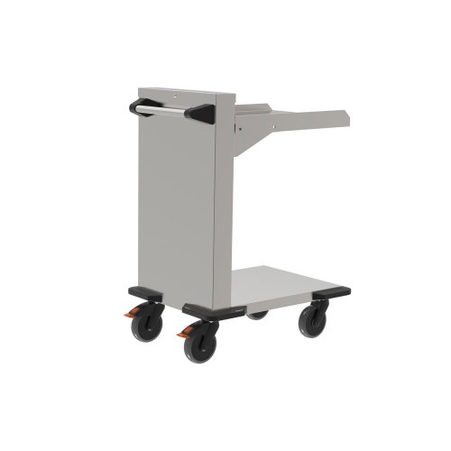 Rieber Plattformstapler offen für den Transport von Tabletts in der Gastronomie