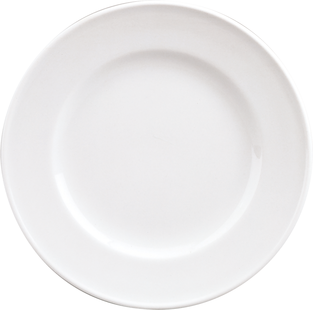 BHS tabletop AG Teller flach rund Fahne 26cm – Weißes Porzellan für Gastronomie