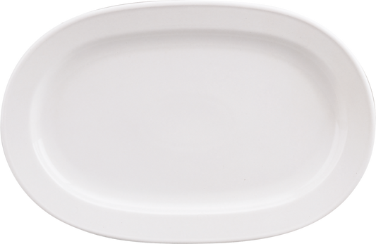 BHS tabletop AG Platte oval Fahne 26x18cm für elegante Tischpräsentationen