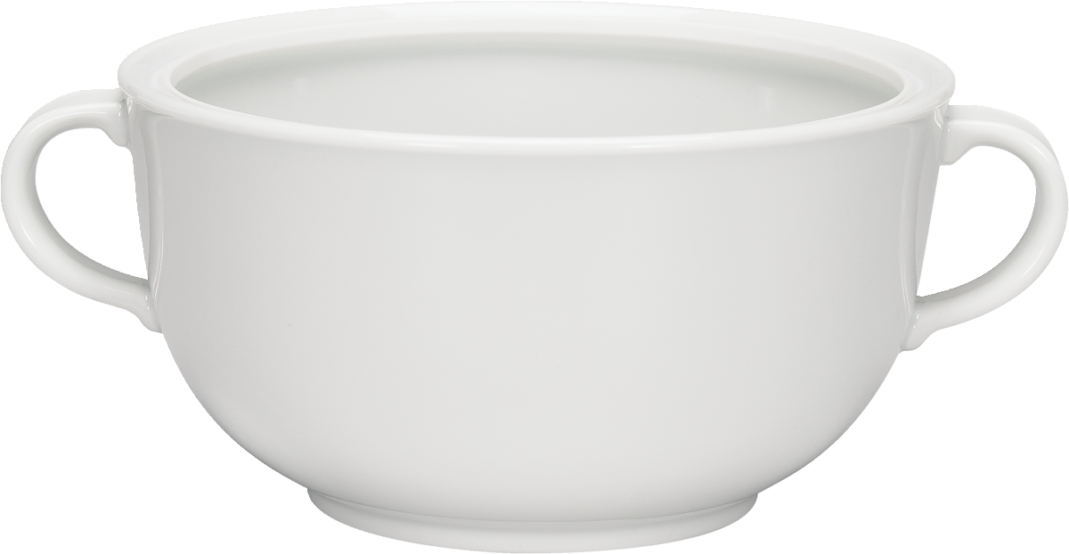 BHS tabletop AG Terrine Unterteil 28x21cm aus Porzellan für Gastronomie