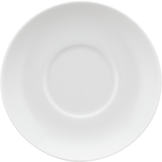 BHS tabletop AG Untertasse rund 15cm aus Porzellan für Gastronomie