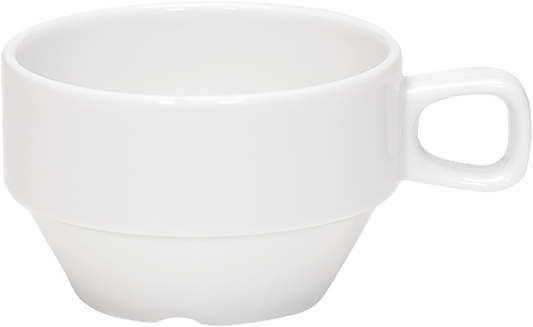 BHS tabletop AG Obertasse stapelbar aus Porzellan für Gastronomie