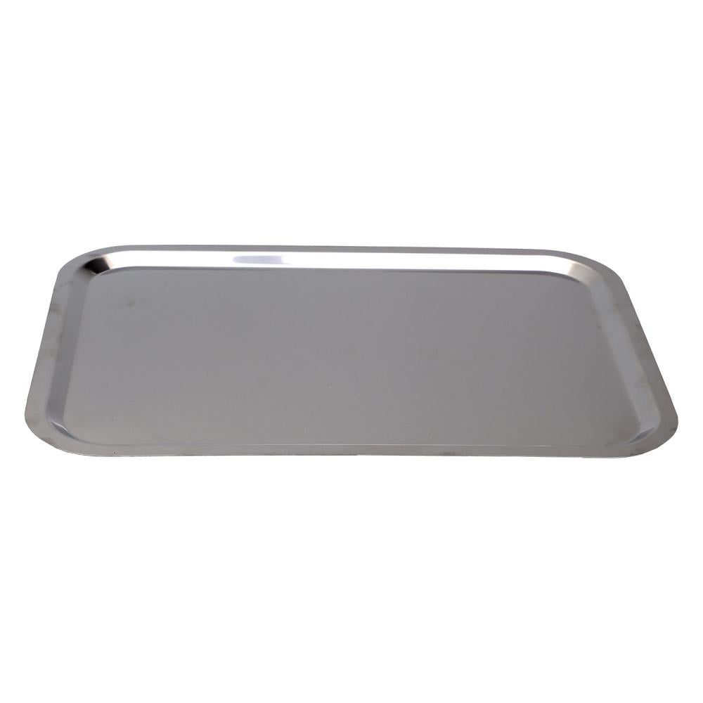 APS Tablett aus Edelstahl, geeignet für Gastronomie, 39,5 x 28,5 cm