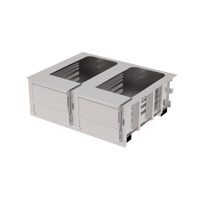Rieber varithek® EST 2x1/1 Aufnahmerträger für GN 1/1 Module in der Gastronomie