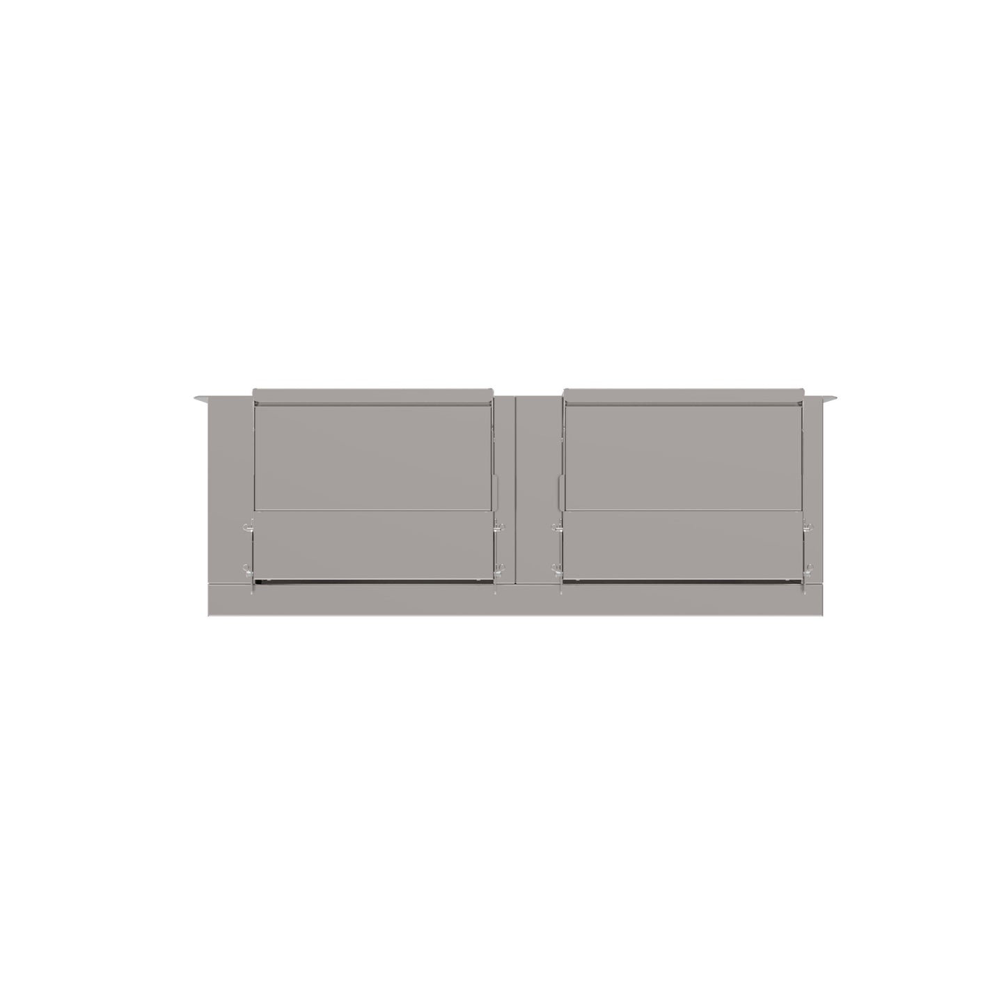 Rieber varithek® EST 2x1/1 Aufnahmerträger für GN 1/1 Module in der Gastronomie