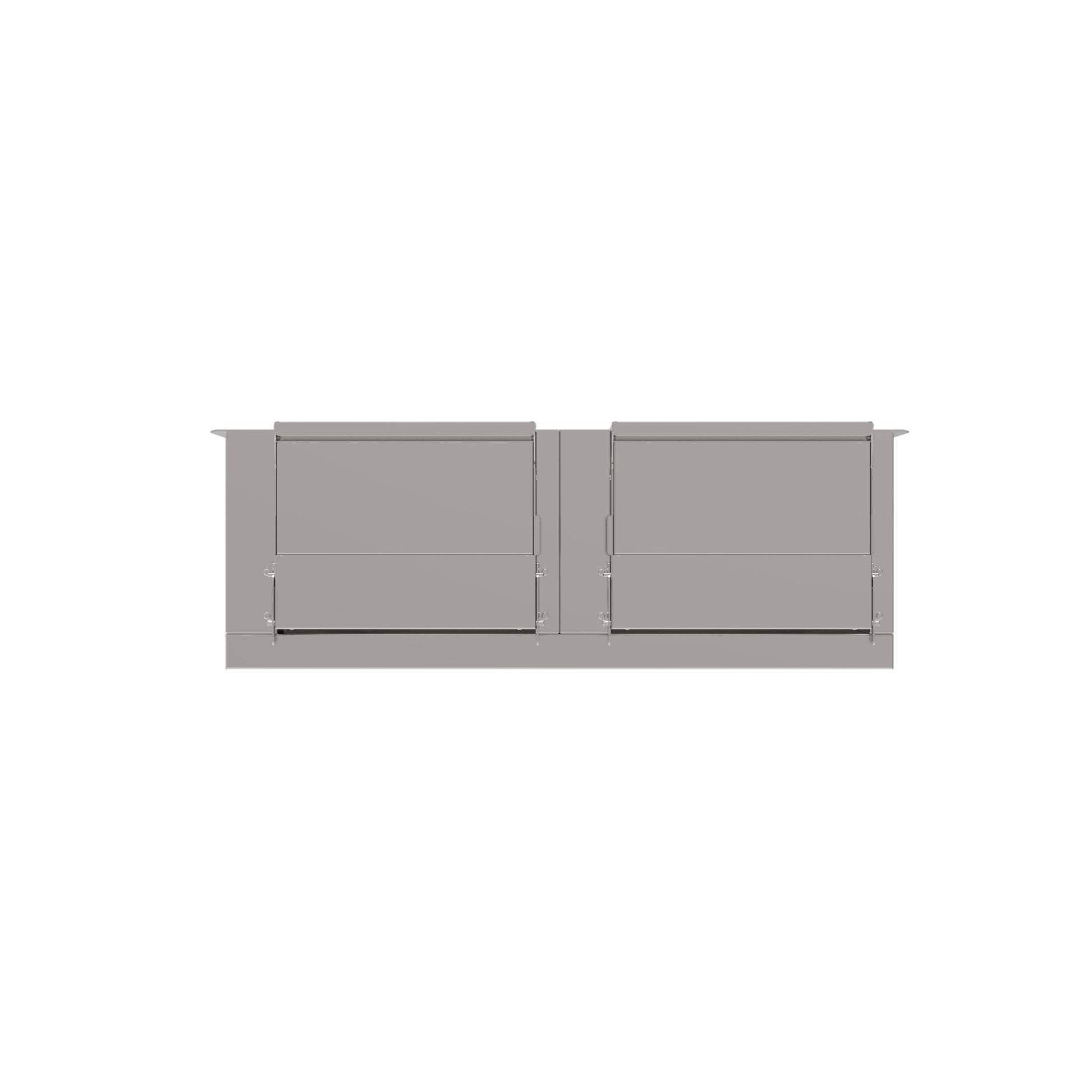 Rieber varithek® EST 2x1/1 Aufnahmerträger für GN 1/1 Module in der Gastronomie