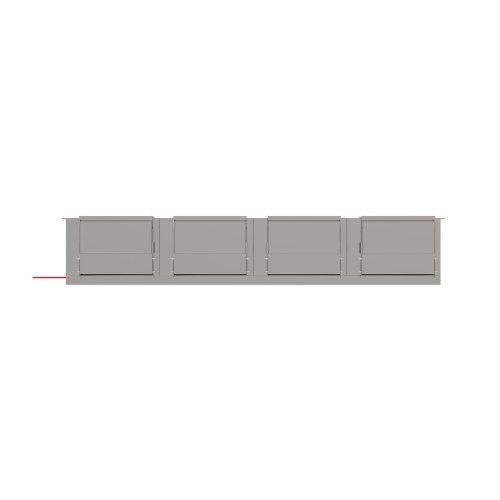 Rieber varithek® EST 4x1/1 - professionelle Ausgabeanlage für GN-Module