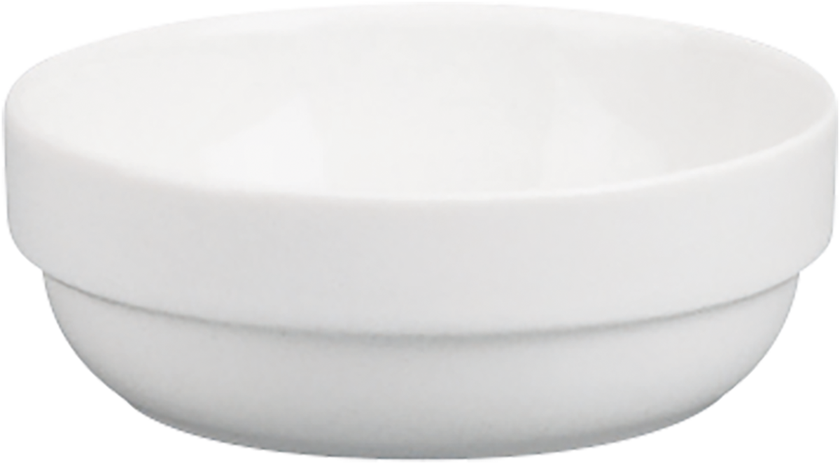 BHS tabletop AG Schale rund stapelbar 12cm aus Porzellan für Gastronomie