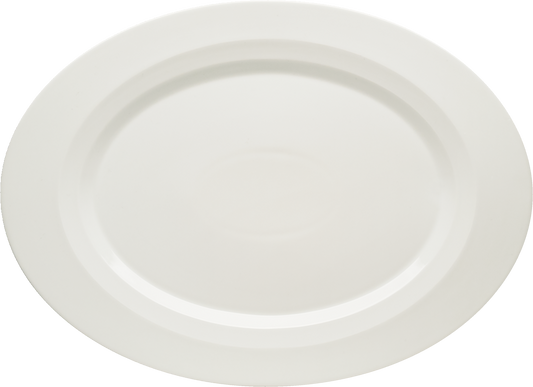 BHS tabletop AG ovale Platte Fahne 23x17cm für elegante Speisenpräsentation