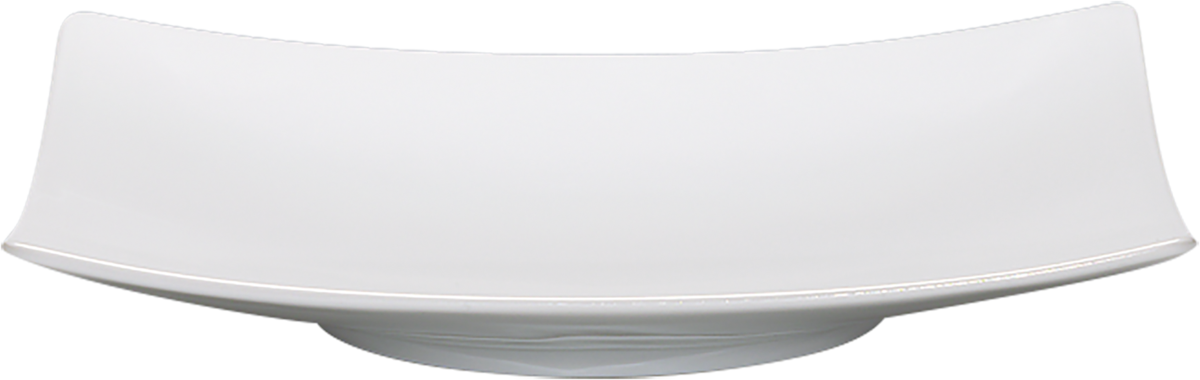 BHS tabletop AG Teller halbtief quadratisch 12cm für elegante Speisenpräsentation