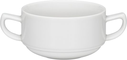 BHS tabletop AG Suppenobertasse stapelbar aus Porzellan für Gastronomie