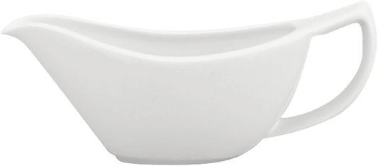 BHS tabletop AG Sauciere 0.10l aus Porzellan, ideal für Saucen im Gastronomieeinsatz.