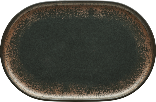 BHS tabletop AG Platte oval coup 36x24cm für elegante Speisenpräsentationen