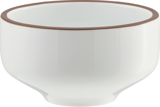 BHS tabletop AG Schale rund 11cm aus Porzellan für gastronomische Anwendungen.