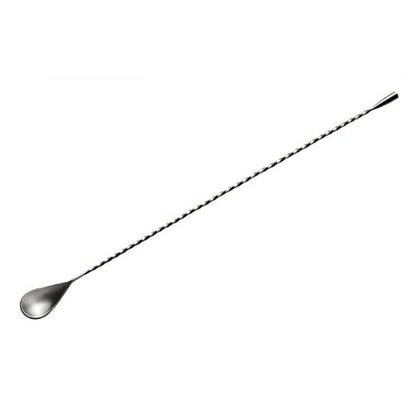 APS Barlöffel aus Edelstahl, 44 cm, ideal zum Rühren in Bars