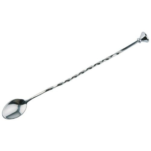 APS Barlöffel aus Edelstahl, 27 cm, für das Mischen von Cocktails in Bars.