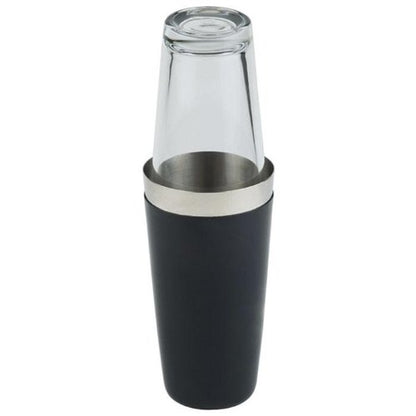 APS Boston Shaker, 2-teiliges Set für Cocktails, Edelstahl und Glas