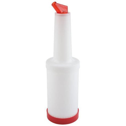 APS Dosier-/Vorratsflasche rot, 0,85 Liter für Gastronomie