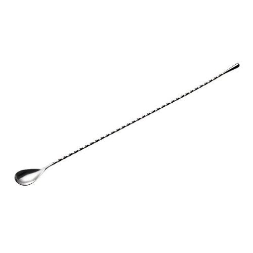 APS Barlöffel aus Edelstahl, 40 cm, für Cocktails und Getränke
