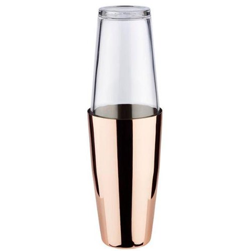 APS Boston Shaker Set aus Edelstahl und Glas für Cocktailzubereitung
