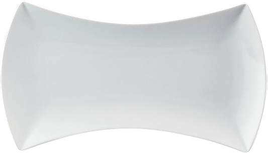 BHS tabletop AG Platte eckig 32x18cm aus Porzellan für die Gastronomie