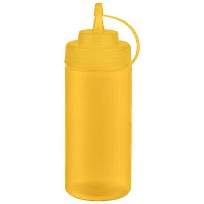 APS Quetschflasche, 490 ml, gelb, für präzises Dosieren in der Gastronomie