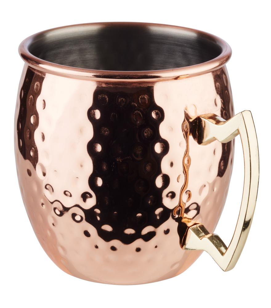 APS Becher -MOSCOW MULE- aus Edelstahl im Kupfer-Look für Cocktails.