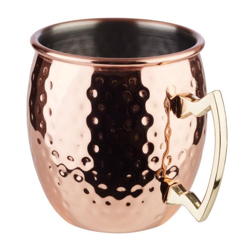 APS Becher -MOSCOW MULE- aus Edelstahl im Kupfer-Look für Cocktails.