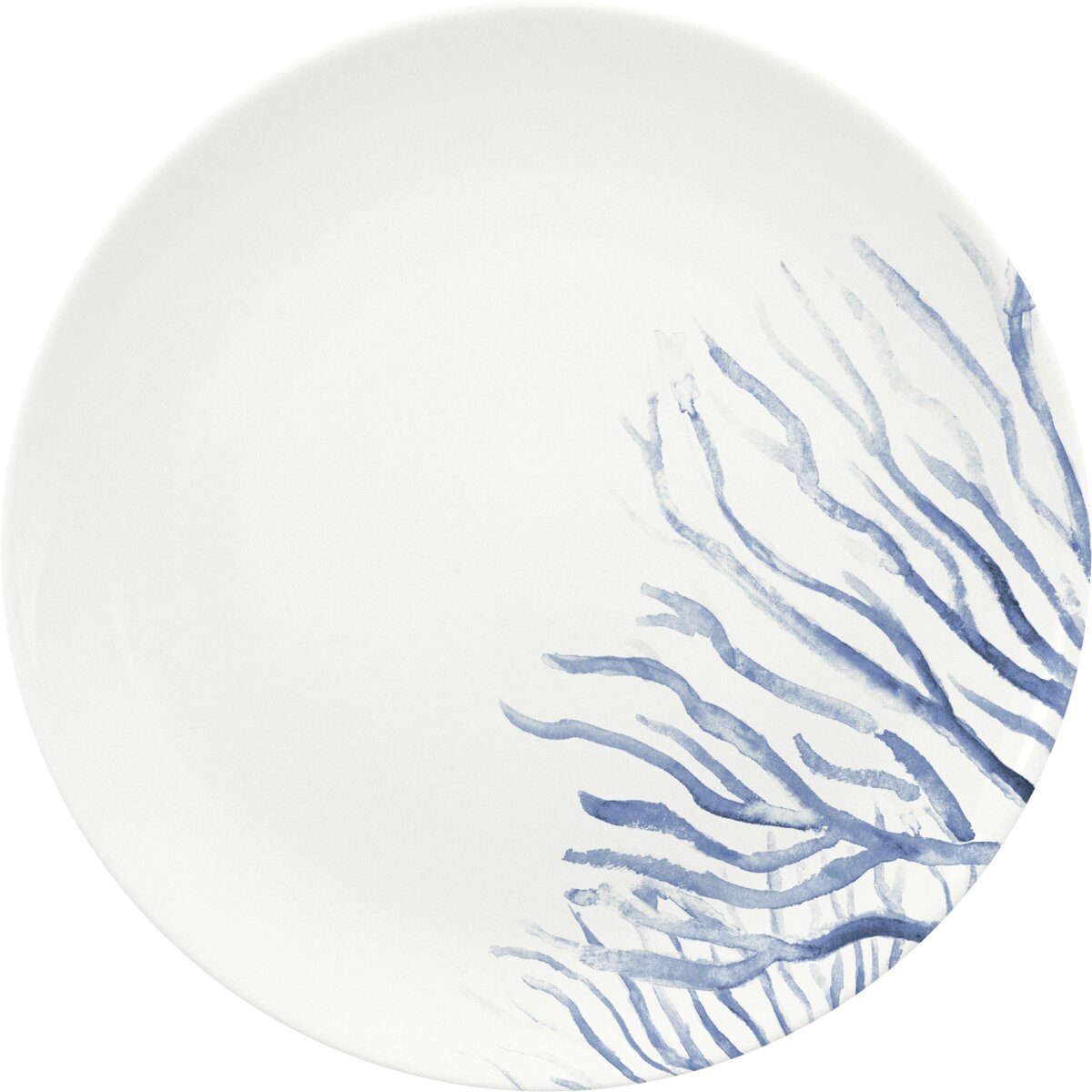 BHS tabletop AG Teller flach rund coup 20cm in Weiß, ideal für die Präsentation von Speisen