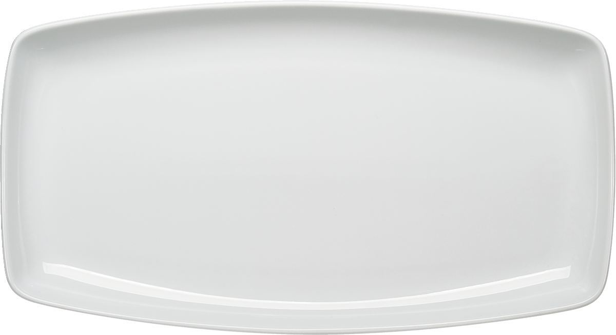 BHS tabletop AG rechteckige Porzellanplatte 31x17cm für die Präsentation von Speisen.