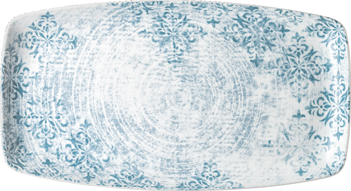 BHS tabletop AG rechteckige Porzellanplatte 36x20cm für moderne Foodpräsentationen.