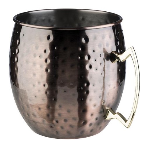 APS Flaschenkühler -MOSCOW MULE- aus Edelstahl im Antik-Kupfer-Look für die Gastronomie