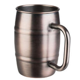 APS Becher -BEER MUG- , Ø 8,5 cm, H: 13 cm , Edelstahl