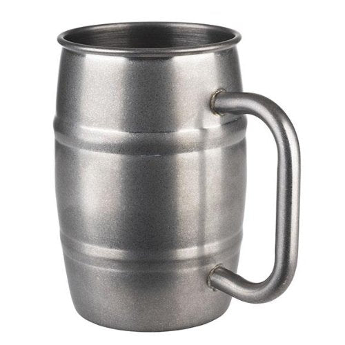 Edelstahl Becher -BEER MUG- für Gastronomie, 0,5 Liter